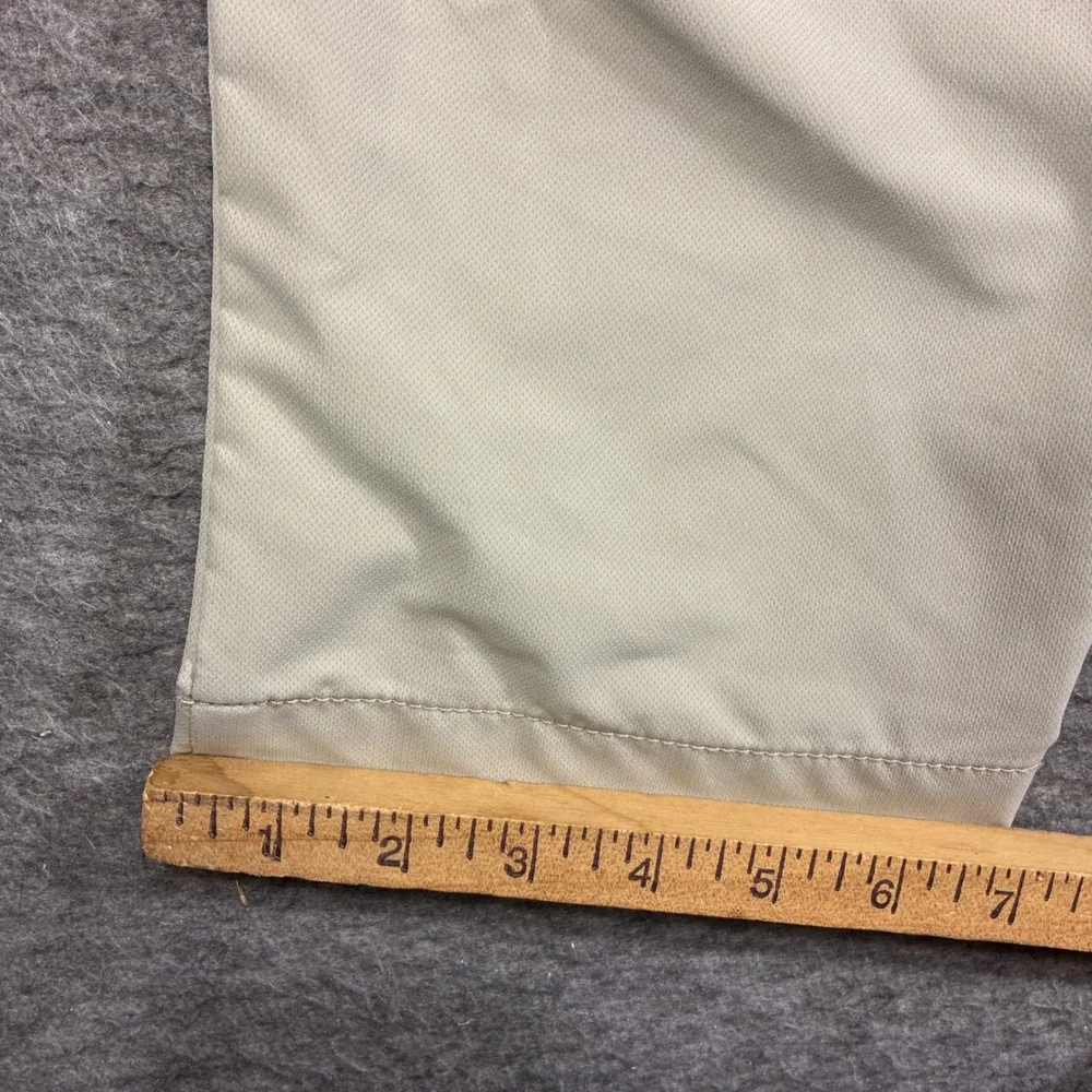 Banana Republic Core Temp Chino Pants Mens 34x32 Beige Slim Fit Performance